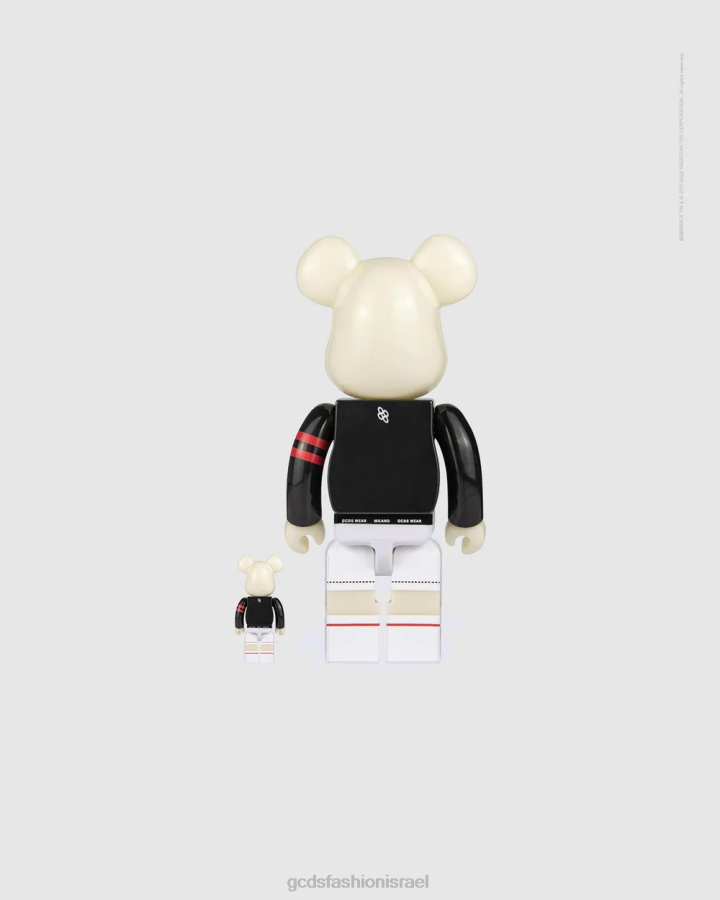 אבזר GCDS x Be@rbrick 100% & 400% סט שָׁחוֹר גברים 0028296