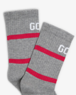 אבזר GCDS 88 גרביים עם לוגו אפור גברים 0028204 - Image 3