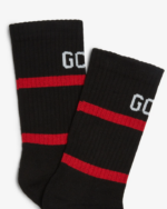 אבזר GCDS 88 גרביים עם לוגו שָׁחוֹר גברים 0028205 - Image 3