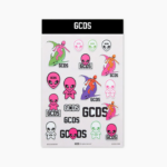 אבזר GCDS חבילת מדבקות wirdo וָרוֹד גברים 0028302