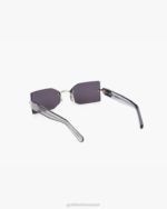 אבזר GCDS משקפי שמש מלבניים gd0033 עָשָׁן גברים 0028272 - Image 3