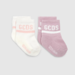 אבזר GCDS סט גרביים משני חלקים להקת לוגו לִילָך ילדים 0028648