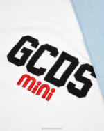 אבזר GCDS שמיכת לוגו לתינוק לתינוק מלאך כחול ילדים 0028654 - Image 3