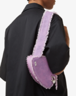 אבזר GCDS תיק crossbody קטן עם פסיק ג'ינס וָרוֹד גברים 0028247 - Image 2
