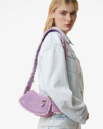 אבזר GCDS תיק crossbody קטן עם פסיק ג'ינס וָרוֹד גברים 0028247 - Image 3