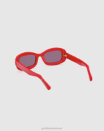 אבזר GCDS gd0027 משקפי שמש אובליות אָדוֹם גברים 0028285 - Image 3