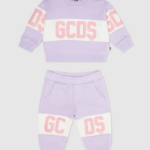 הַלבָּשָׁה GCDS אימונית להקת לוגו לתינוק לִילָך ילדים 0028594