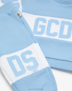 הַלבָּשָׁה GCDS אימונית להקת לוגו לתינוק מלאך כחול ילדים 0028607 - Image 3