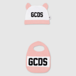הַלבָּשָׁה GCDS מוטיב לוגו שני חלקים סט מתנה לתינוק וָרוֹד ילדים 0028576