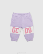 הַלבָּשָׁה GCDS מכנסי טרנינג להקת לוגו לתינוק לִילָך ילדים 0028623