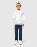 הַלבָּשָׁה GCDS קפוצ'ון לוגו junior bliss לבן ילדים 0028675 - Image 2