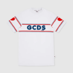 הַלבָּשָׁה GCDS שמלת לוגו ג'וניור לבן ילדים 0028814