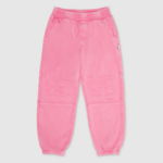 הַלבָּשָׁה GCDS תחתיות זיעה להקת לוגו ג'וניור overdyed ורוד עריסה ילדים 0028739