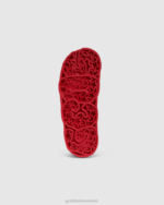 הַנעָלָה GCDS מגלשות גומי אָדוֹם גברים 0028192 - Image 3